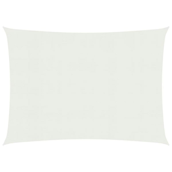 Berkfield Sunshade Sail 160 g/m�__ White 3.5x5 m HDPE