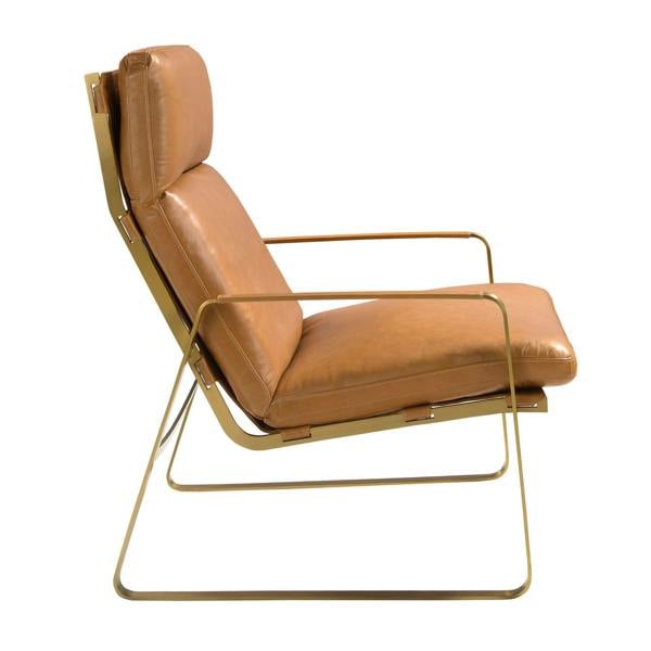 Angel Cerdá Camel Leather Armchair 5170