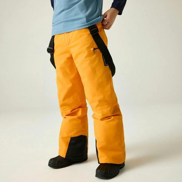 Dare 2B Childrens/Kids Pow III Insulated Ski Trousers - Electric Orange - 