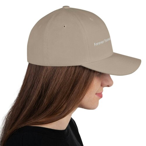 Structured Twill Cap - Khaki