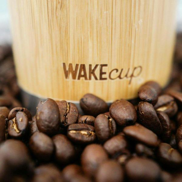 Abode Home & Gifts Personalised WAKEcup Coffee Cup