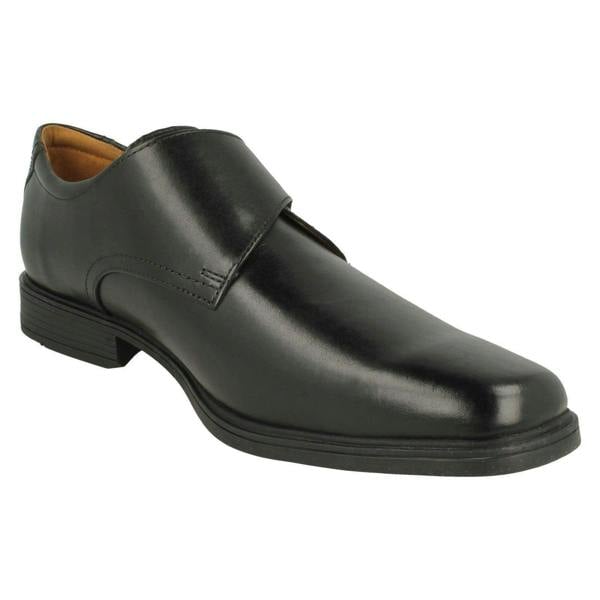 Clarks Mens Clarks Smart Hook and Loop Fastening Shoes Tilden Strap