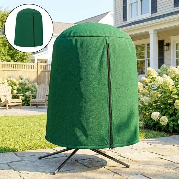 Bobobiy 190 x Φ128cm Hanging Egg Chair Furniture Cover - Green