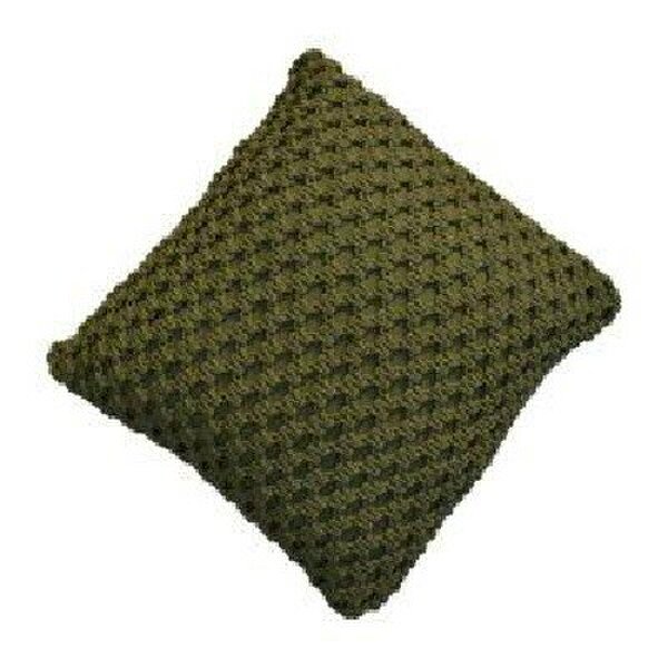 Wyld Haus Set of 2 Riomaggiore Macrame Green Cushion Covers