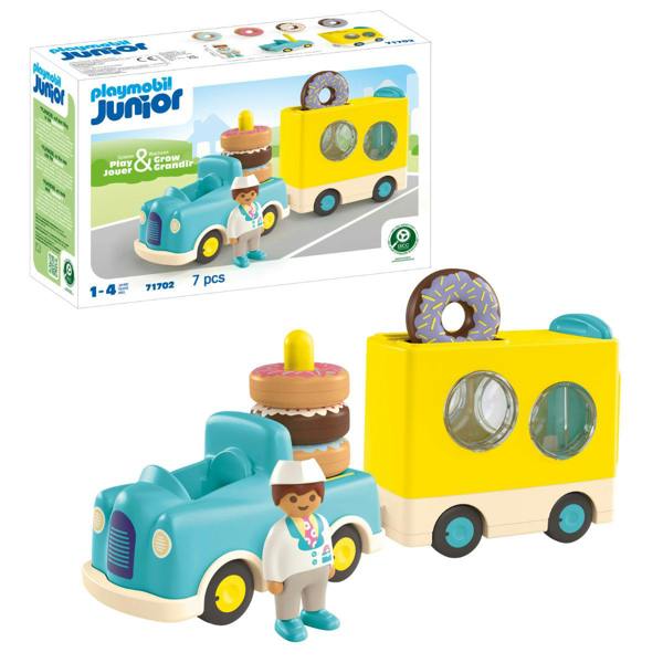 JUNIOR: Crazy Donut Truck Stacking & Sorting