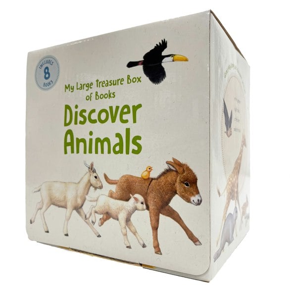 My Large Treasure Box of Books: Discover Animals Includes 8 Books