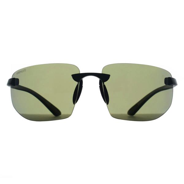 Serengeti Sunglasses Lupton 2.0 SS752006 Matte Black PhD 2 555nm Green Polarized