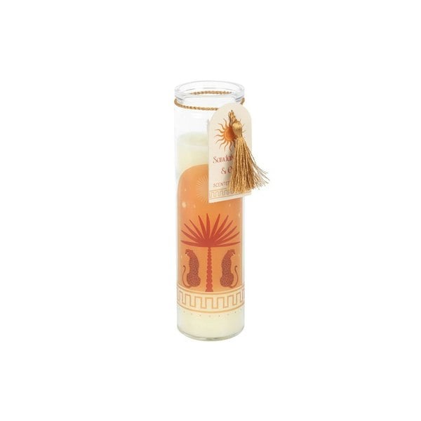 Serano Leopard Palm Sandalwood & Oud Tube Candle