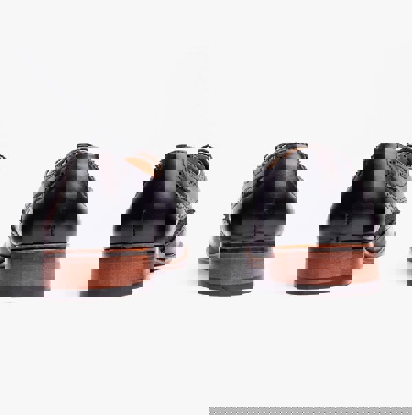 Goor DANIEL Mens Lace Up Brogues Black