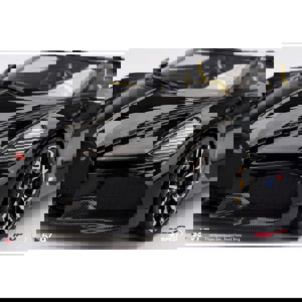 Bugatti W16 Mistra Black 1:18 Scale Topspeed TS0597