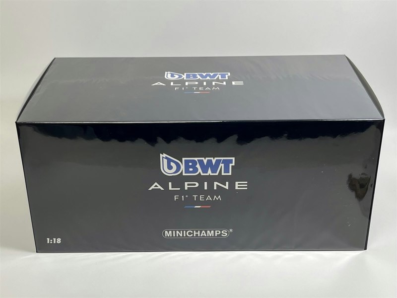 Minichamps Pierre Gasly BWT Alpine F1 Team A523 Bahrain GP 2023 1:18 117230110