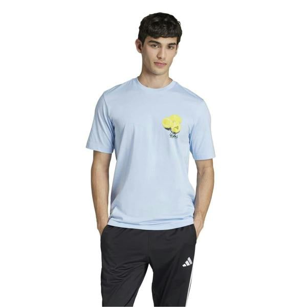 Adidas Mens Regular Tennis T-Shirt - Glow - 