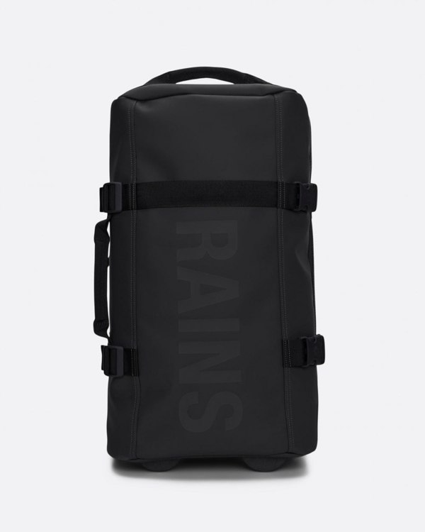 Rains Texel Cabin Bag - 01 Black - CHO - Designer Unisex Bags