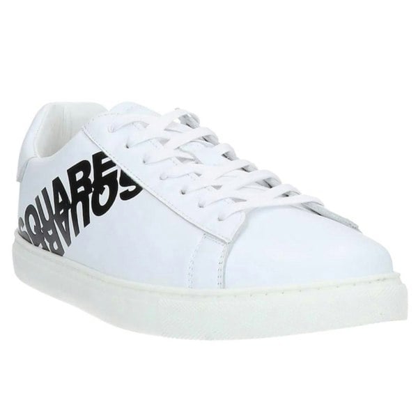 Dsquared2 Mirrored Logo Sneakers - White