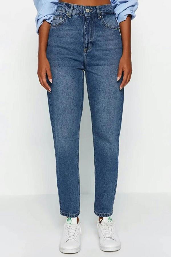 WOVCOR High Waist Mom Jeans