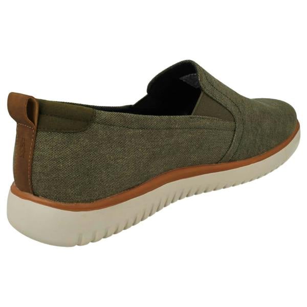 Hush Puppies Mens Hush Puppies Lightweight Canvas Shoes Danny Slip On