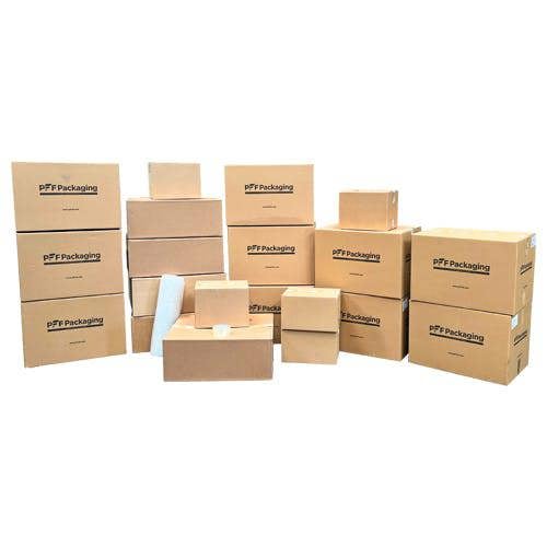 Reuseabox Student Moving Boxes Pack – 20 Mixed Cardboard Boxes