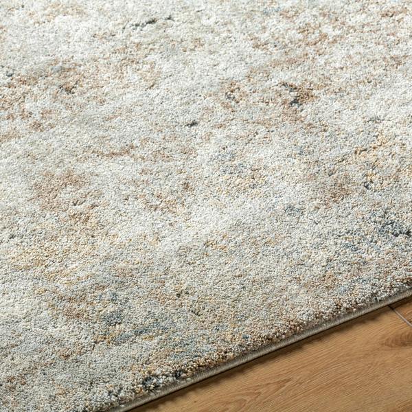 Livabliss Avellino-Abstract Blue Grey Beige Modern Marble High Pile Rug