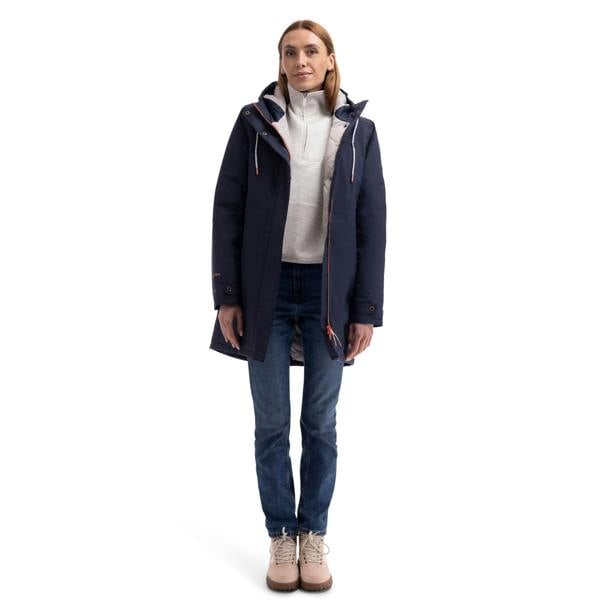 Trespass Womens/Ladies Melissa Padded Waterproof Jacket - Navy - 