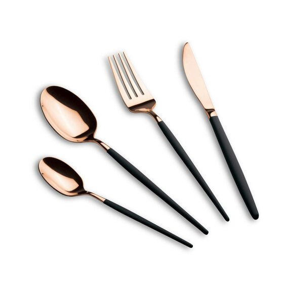 Berlinger Haus 24-Piece Cutlery Set Black Rose