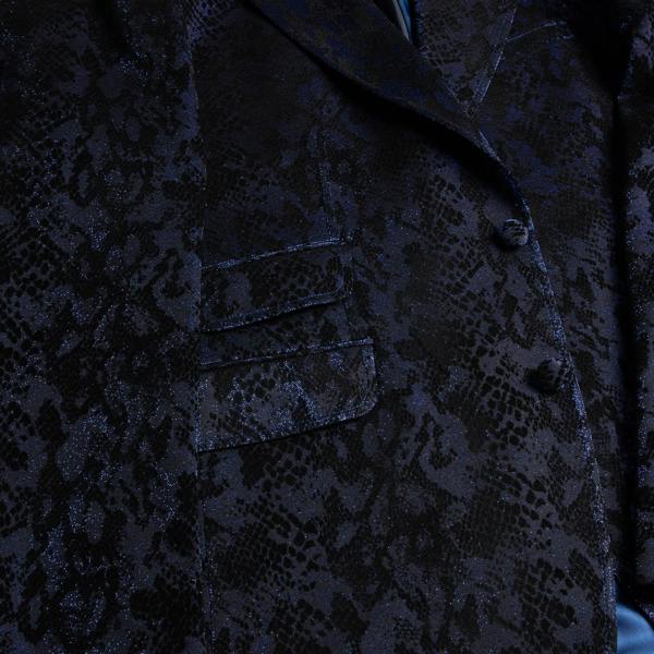 LUXURY FITTED SNAKE SKIN DINNER JACKET - Premium Men's Patterned Shirt by Claudio Lugli | Bold Design, Tailored Fit, Best Printed Shirts