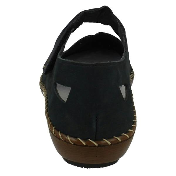 Rieker Ladies Rieker Cut Out Detailed Mary Jane Shoes 44896
