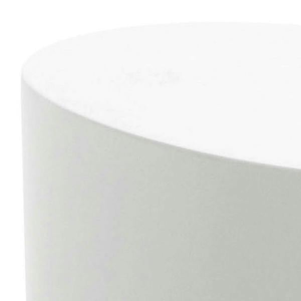 Wyld Haus Sendai Gloss White Oval Coffee Table Set
