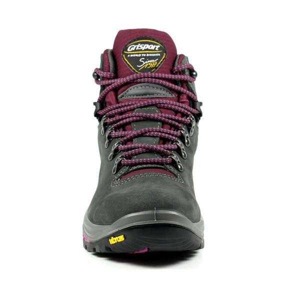 Grisport Lady Glide waterproof hiking boot with pink and grey laces