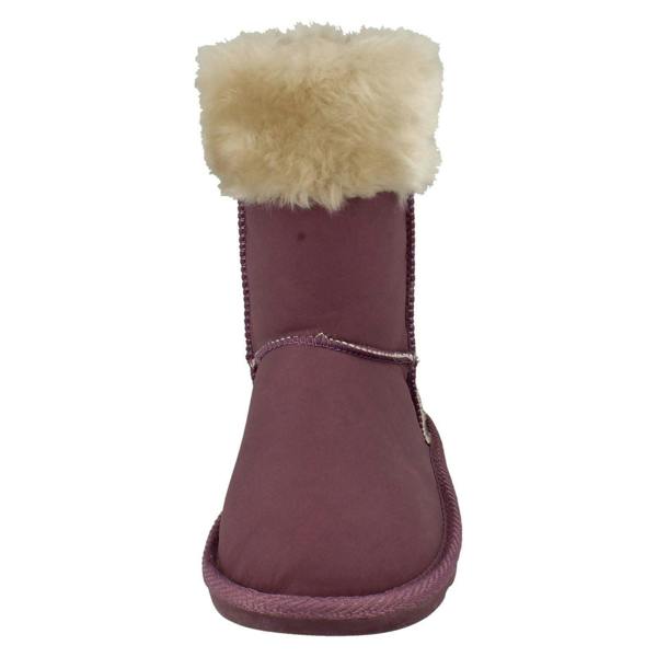 Spot On Girls Spot On Faux Fur Trim Casual Boots