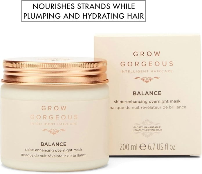 Grow Gorgeous Balance Shine-Enhancing Overnight Mask 200ml