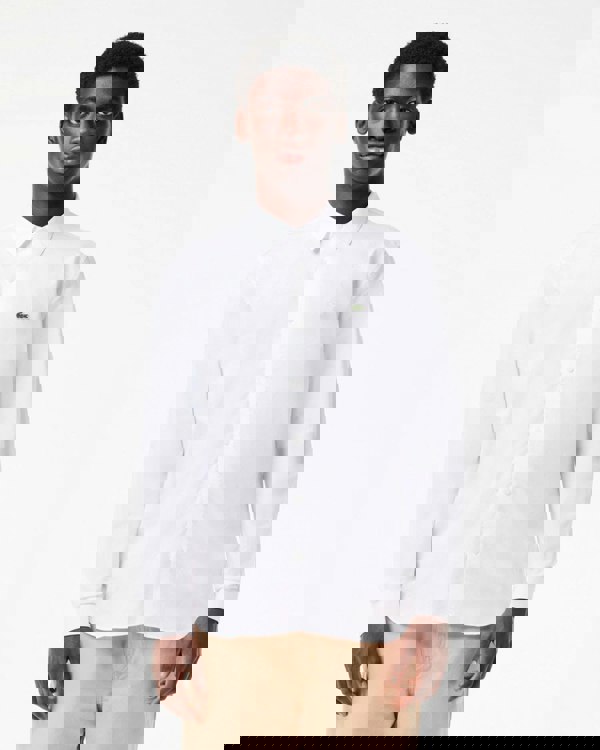 Lacoste Mens Long Sleeve City Shirt - White 001