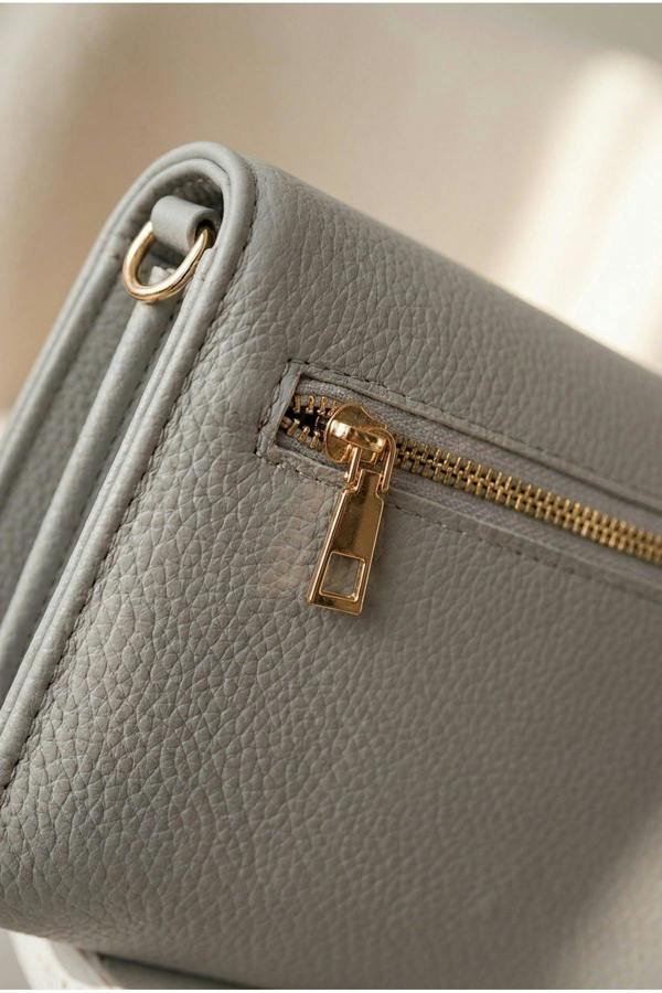 ikrush Constance Pebbled Faux Leather Text Bag