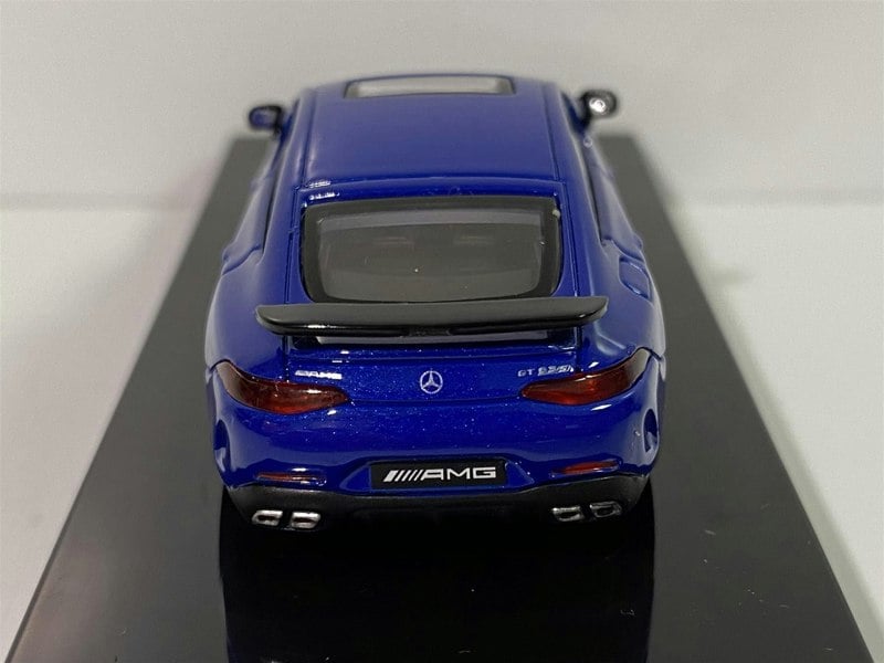 mercedes benz amg gt63 s rhd 2019 metallic blue 1:64 scale paragon 65281r