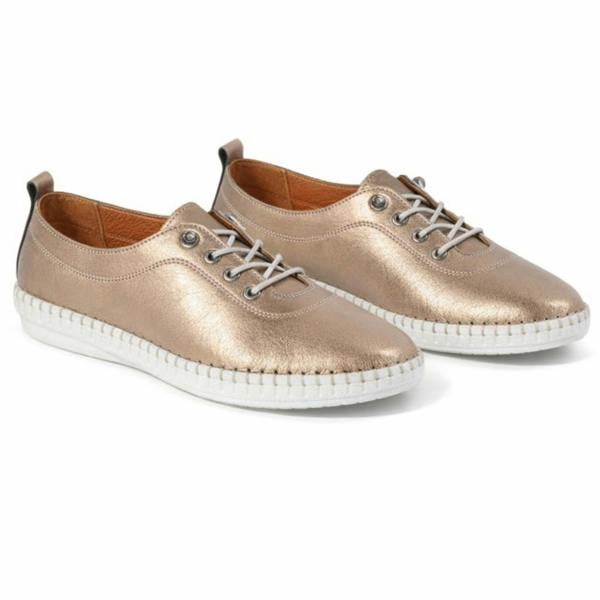 Mod Comfys LOUISE Comfort Shoes   in  Gold