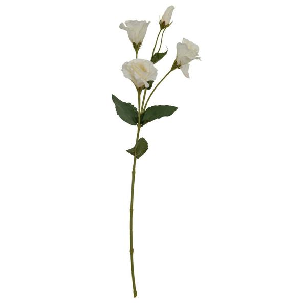 Wyld Haus Set of 3 Artificial Flowers White Lisianthus Sprays