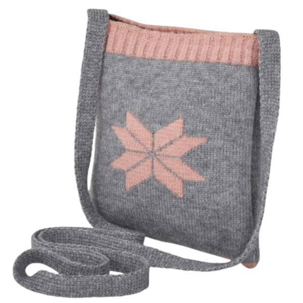 Lorenz Knitted Look Crossbody Bag with Star Motif
