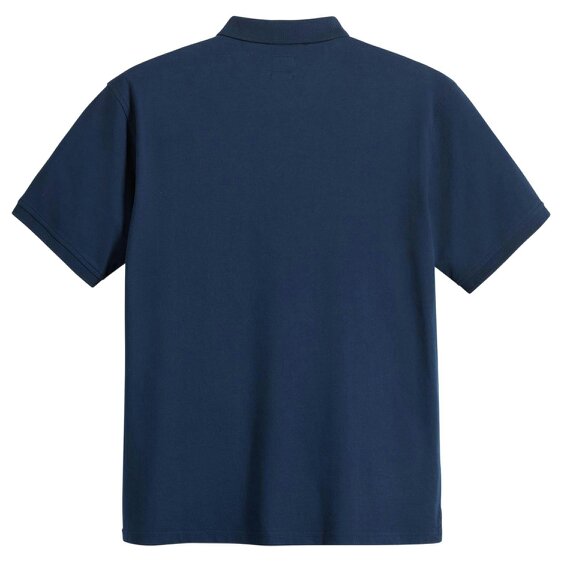 Ben Sherman Mens Cotton Relaxed Fit Polo Shirt - Navy Blazer