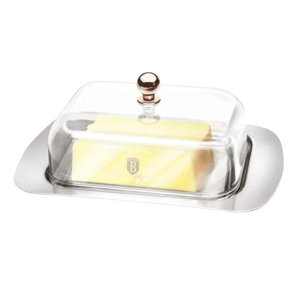 Berlinger Haus BH8823 – Elegant Butter Dish with Acrylic Lid
