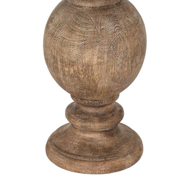 Clarion Table Lamp With Edged Linen Shade