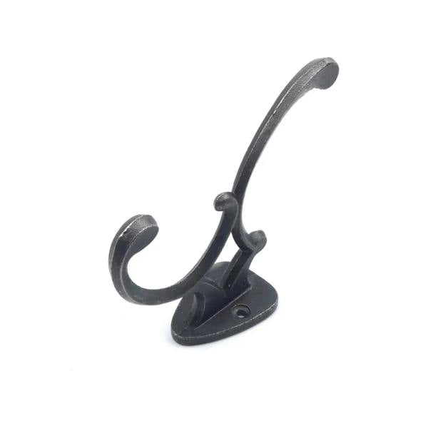 Coat Hook Addison Antique Cast Iron 125mm - Pack of 4