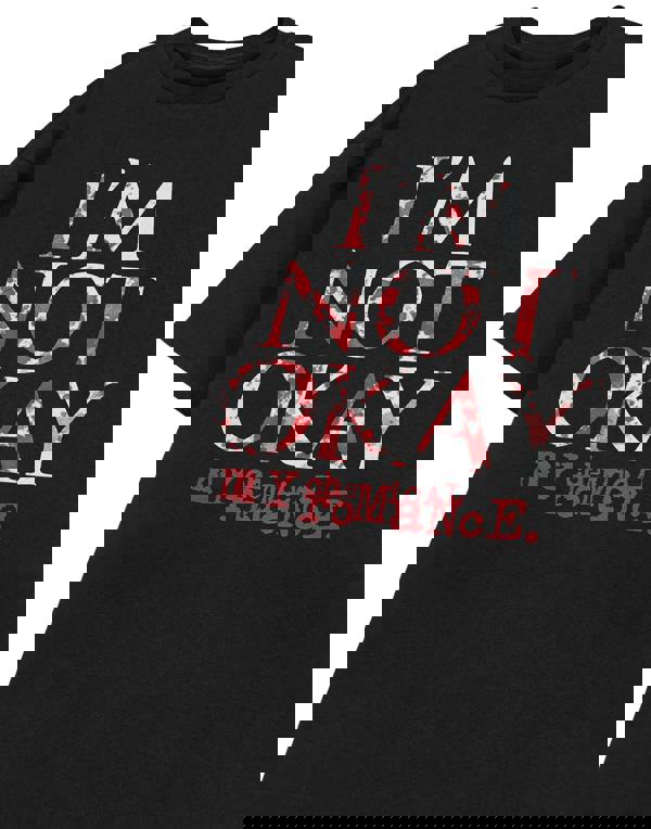 My Chemical Romance Unisex Black I'm Not Okay Short Sleeved T-Shirt