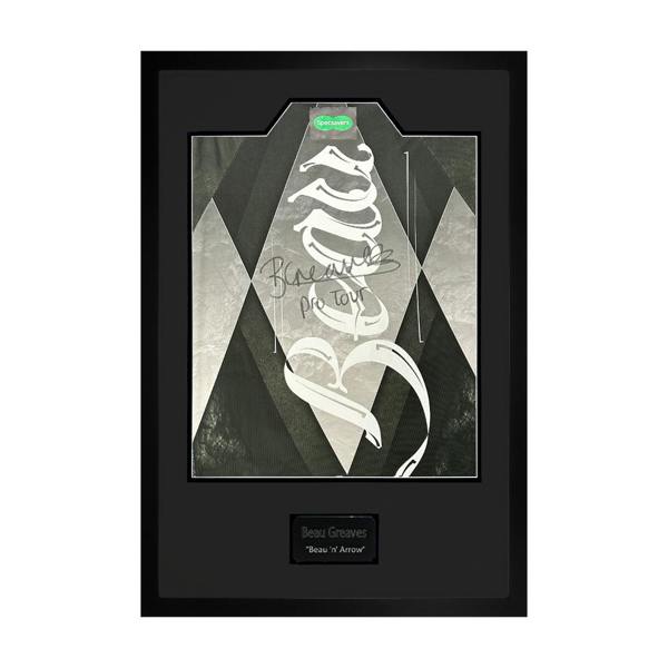 Beau Greaves Signed Match Worn Shirt Premium Frame