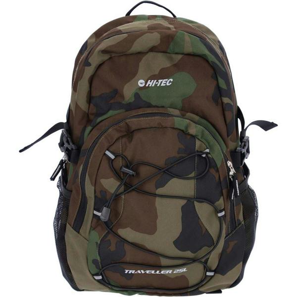 Hi-Tec Unisex Adults Hi-Tec Backpack - Traveller Camo - Camo/Black - One Size