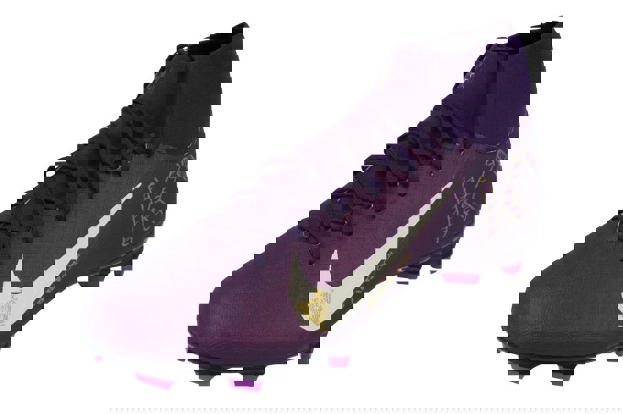 Nike Zoom Superfly 10 Academy Km Fg/Mg Mens Football Boots Hj7309  500 - Grand Purple Pale Ivory 500 - Photo 0