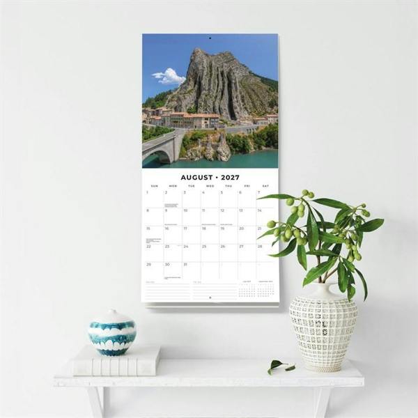 Provence Calendar 2027, Wall Calendars, Month To View, Travel, Gift