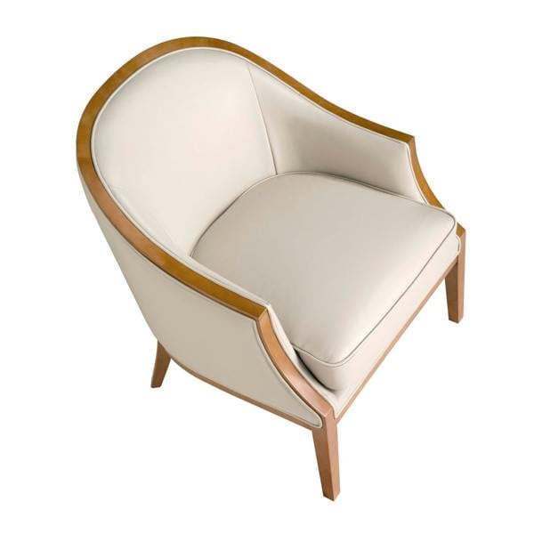 Angel Cerdá Sand Leather Armchair 5127