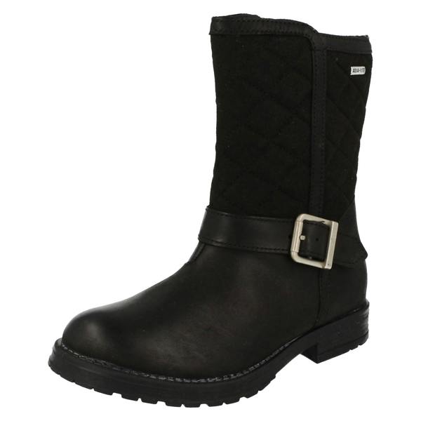 Start-rite Girls Startrite Water Resistant Calf Length Boots Aqua Jessie