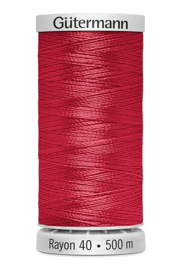 Gutermann No 40 Sulky Rayon Embroidery Thread 500m Rayon Thread Suitable For Embroidery