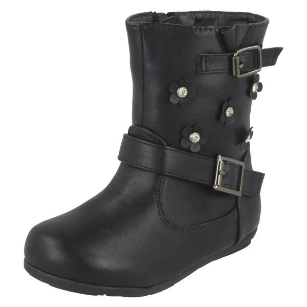 Spot On Girls Spot On Flat Calf High Boots H4106