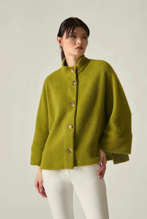 James Lakeland Batwing Olive Jacket